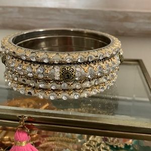 4 beautiful bangle bracelets